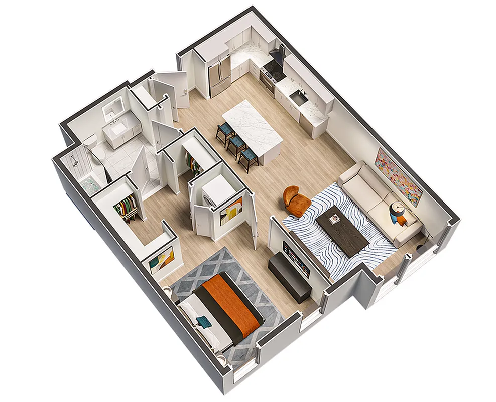 Floor plan Metro 1
