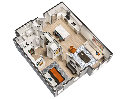 Floor plan Metro 1