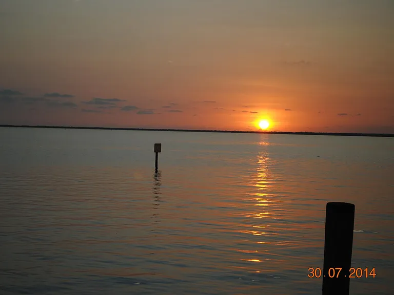 Sunset from out back
