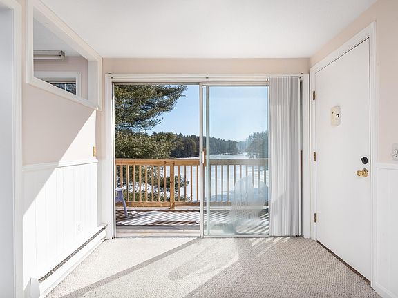 Dining room and slider to deck