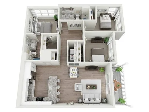 Floor plan Oconee