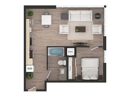 Floor plan 3BD3c