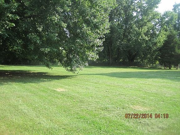 view of back yard from house