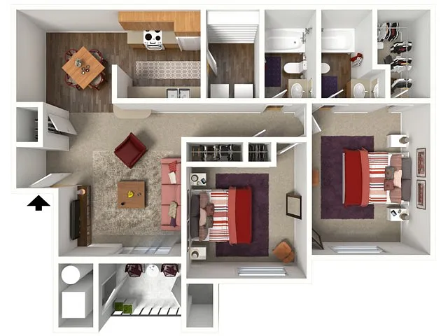 Floor plan Ponderosa II