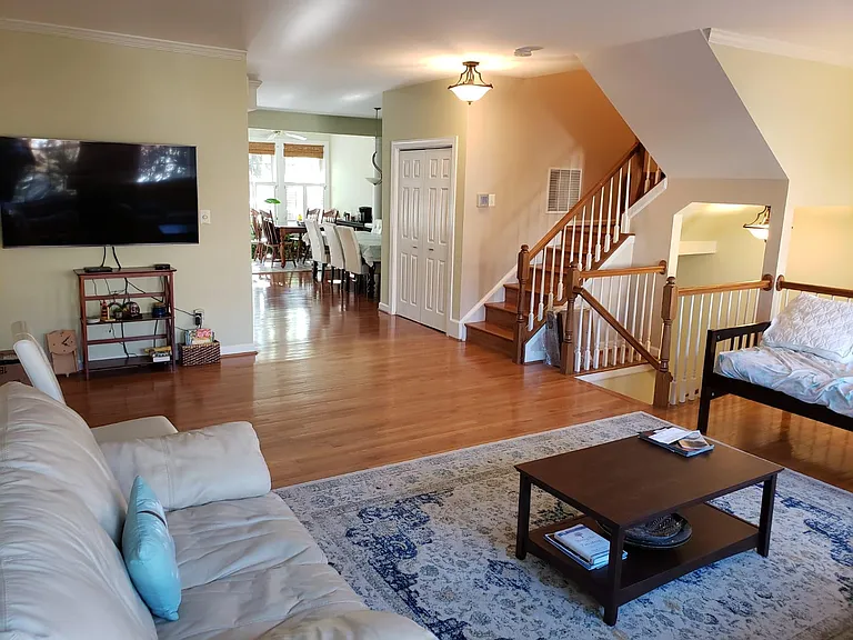 View from Living room (main level)