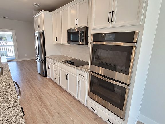 Double ovens + electric range