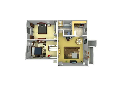 Floor plan The Willow Garden