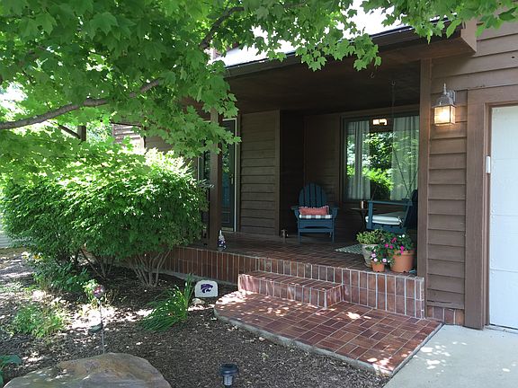 Covered front porch