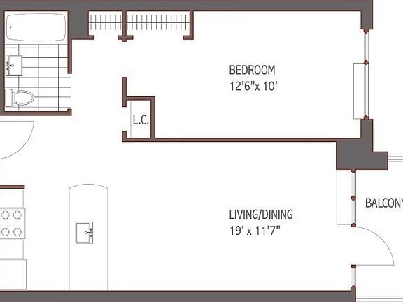 2nd image of 4118 Crescent St APT 8E