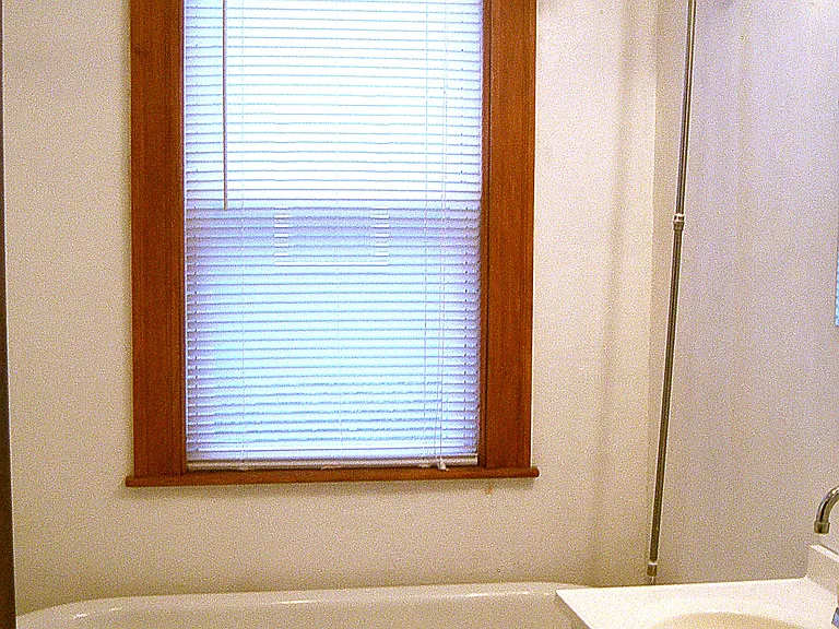 Soaking tub with shower ring (D side)