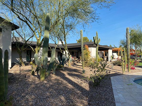 BBQ area roof covering