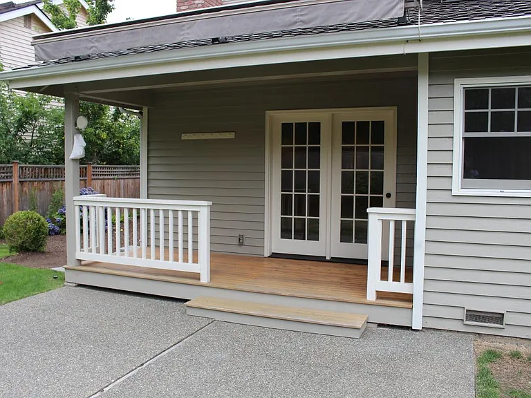Covered patio