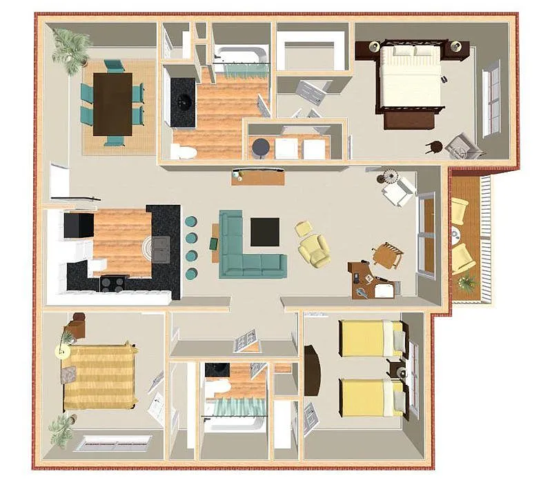 Floor plan C2