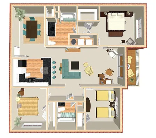 Floor plan C2