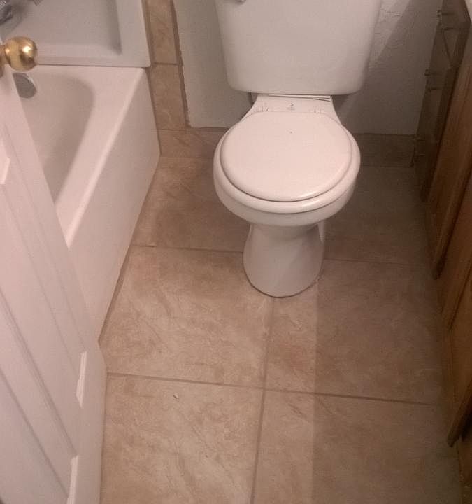 Bathroom flooring