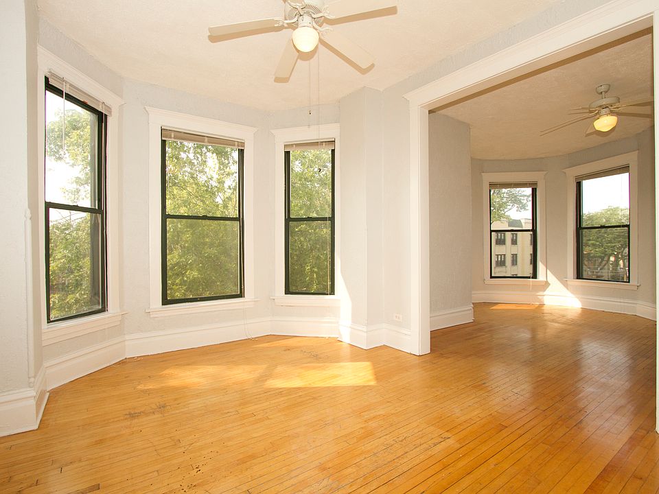 Dining Room with bay windows