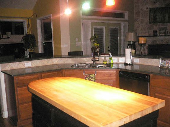 butcher block island