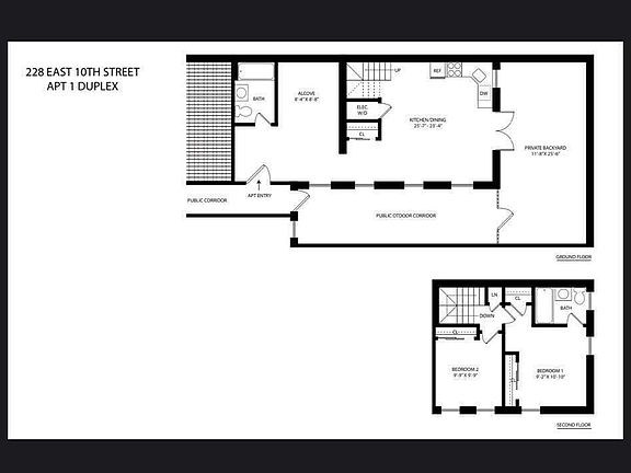 2nd image of 228 E 10th St #1