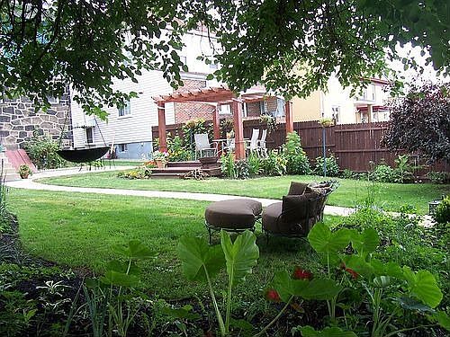 "Parklike" Level Backyard