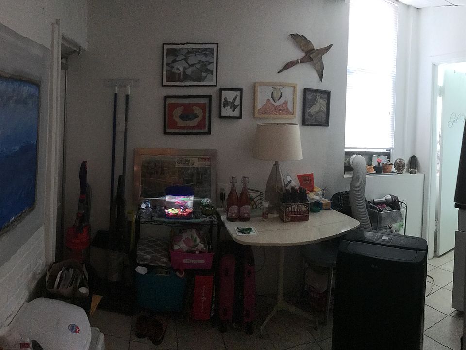 Kitchen/dining area/back door