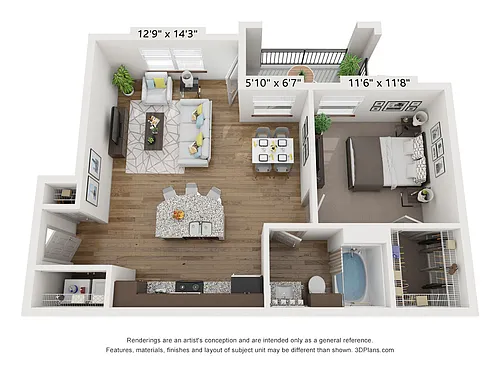 Floor plan A1
