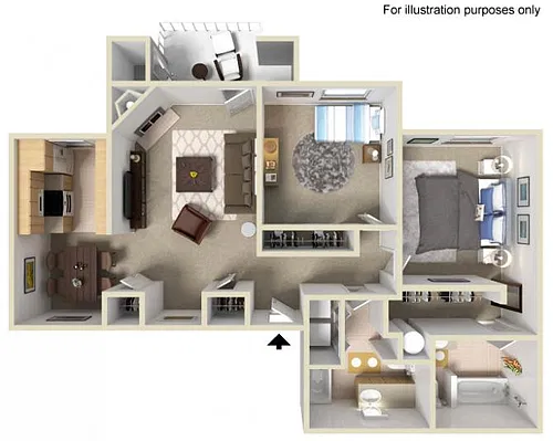 Floor plan Plan E