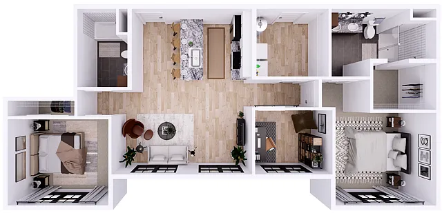 Floor plan Thomas-2E