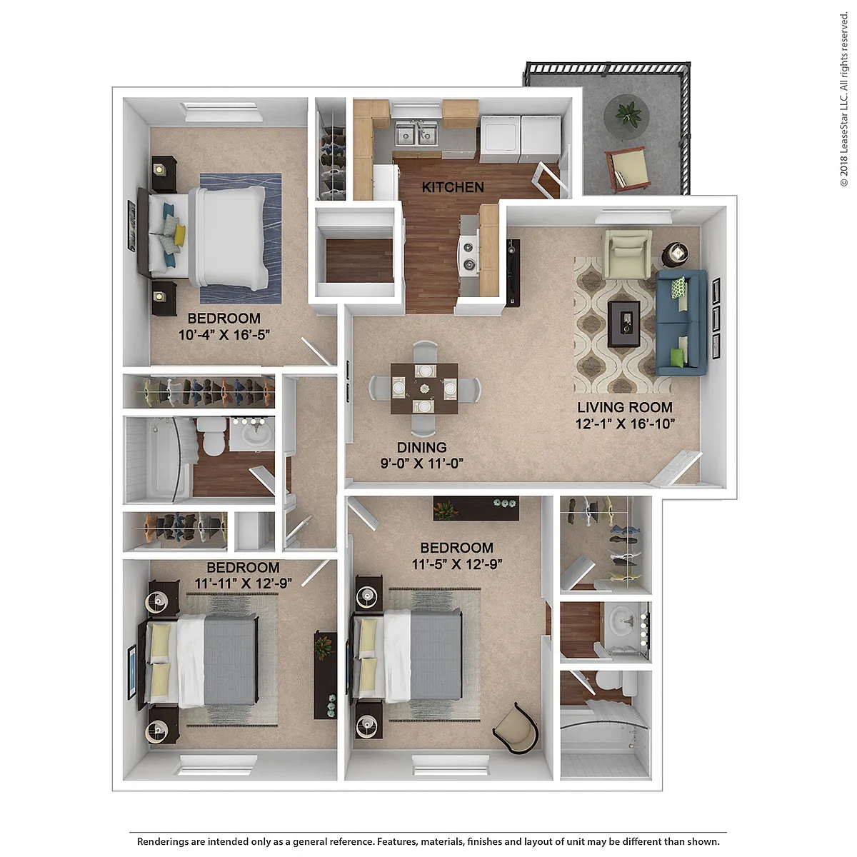 Floor plan The Franklin