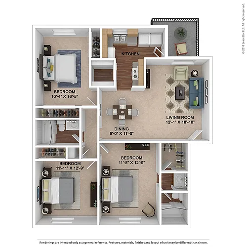 Floor plan The Franklin