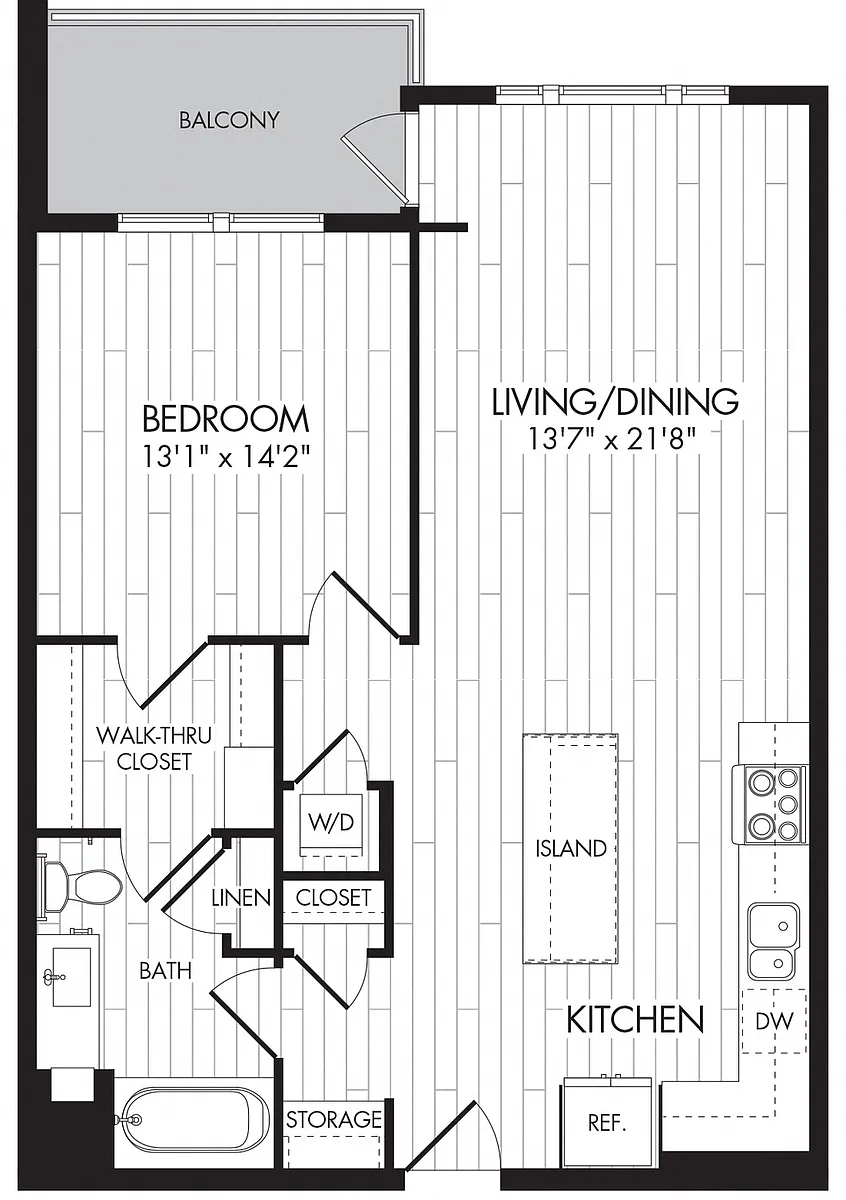 Floor plan 7575 - 1P