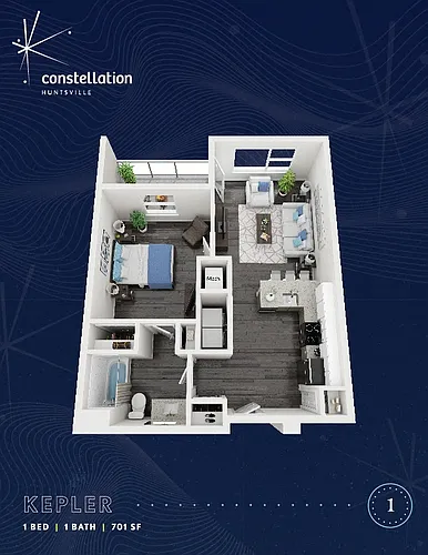 Floor plan B3-3 Kepler