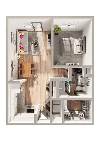 Floor plan A1H