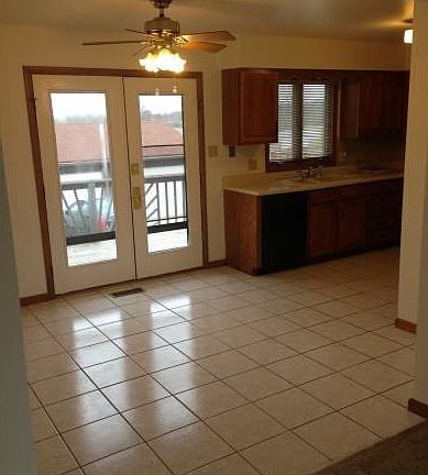 Patio door to balcony