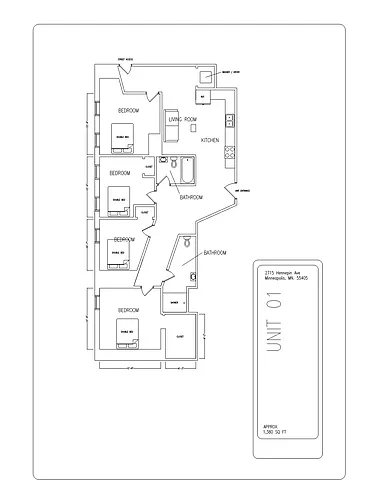 Floor plan 4BR