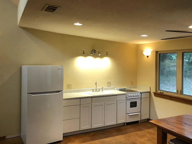 kitchen with the view