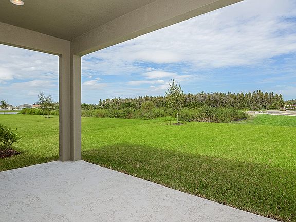 View from covered lanai