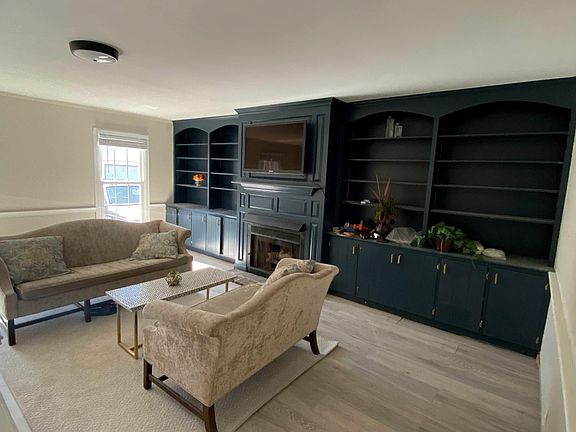 1st living room with fireplace