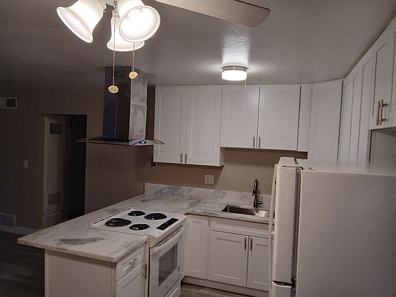 All new beautiful stone granite countertops_ stainless steel range flue_ full sized appliances_ dishwasher, refrigerator, electric range, new extra -large, extra deep sink_ luxury soft close cabinetry. Schedule a tour today! Available now at only $1,825.