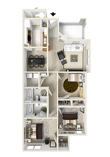Floor plan Neuse Vista