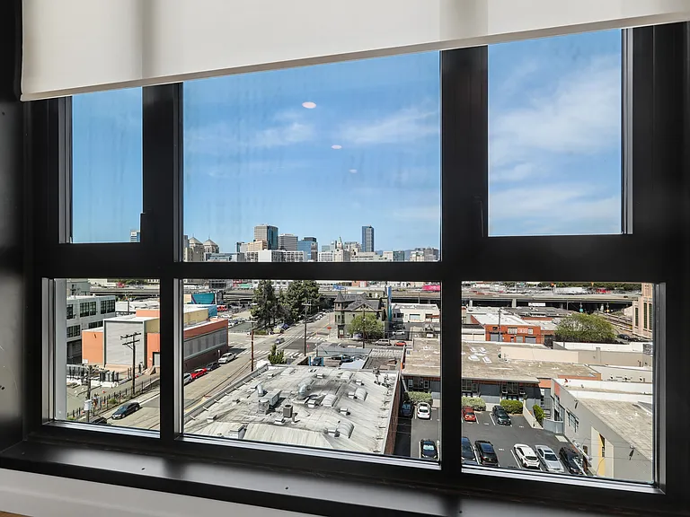 Enjoy abundant natural light and scenic views through oversized windows.