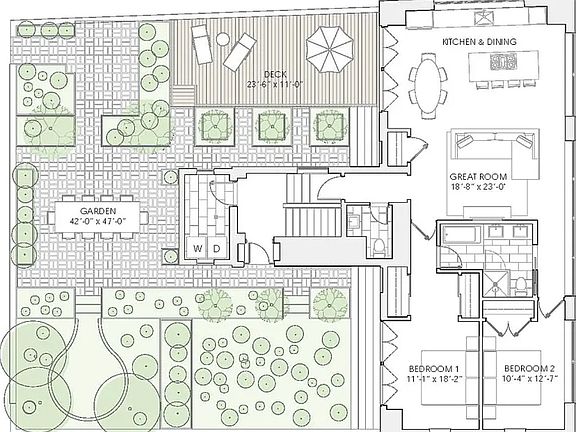 2nd image of 134 Charles St #Penthouse
