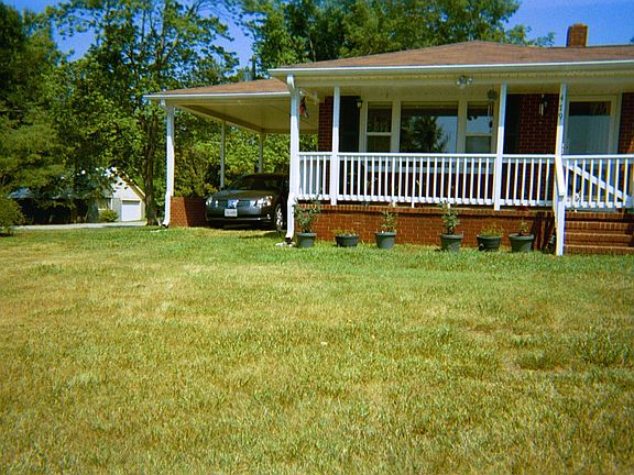Left side of yard