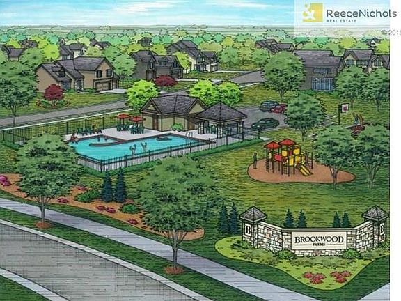 Future neighborhood pool and playground.
