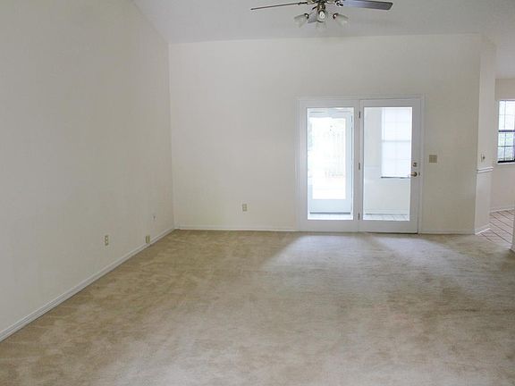 Living room view from front door