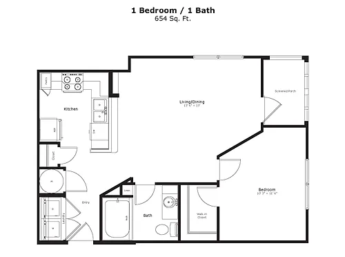 Floor plan Ballet