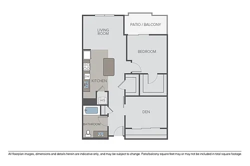 Floor plan Spruce + Den