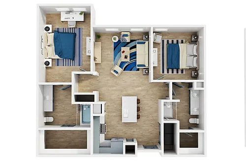 Floor plan B3 50