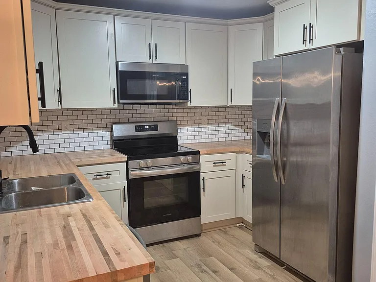 Newly renovated kitchen