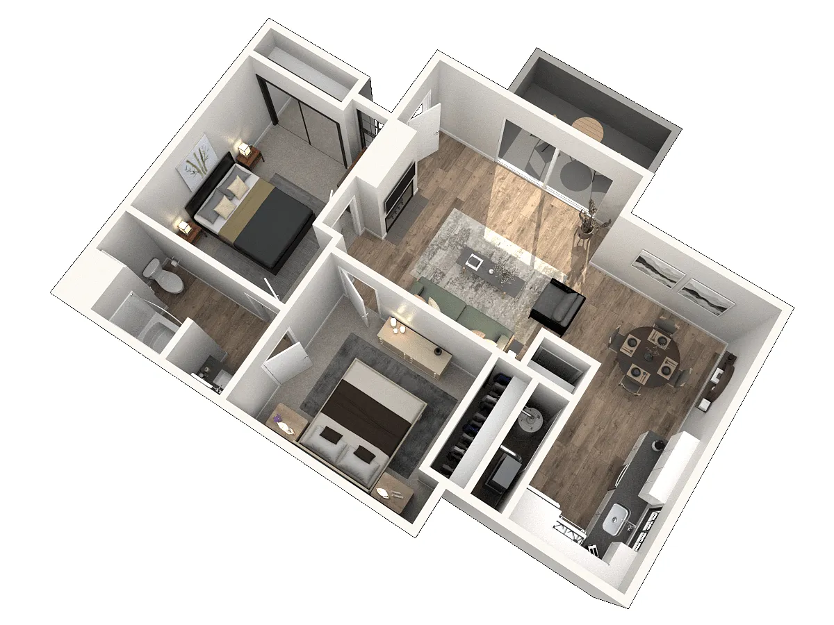 Floor plan B1