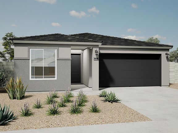 This is a rendering of Sagebrush Elevation B. Options and colors may vary.